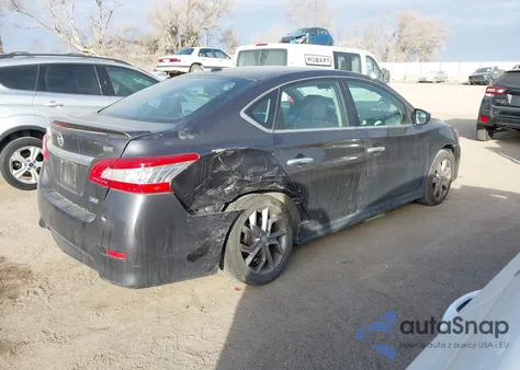 2013 Nissan Sentra S from USA, damaged, VIN 3N1AB7AP1DL694664